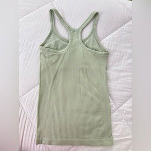 Ebb to the street lululemon tank top in Seafoam green